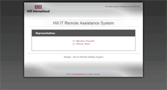 Desktop Screenshot of bomgar.hillintl.com